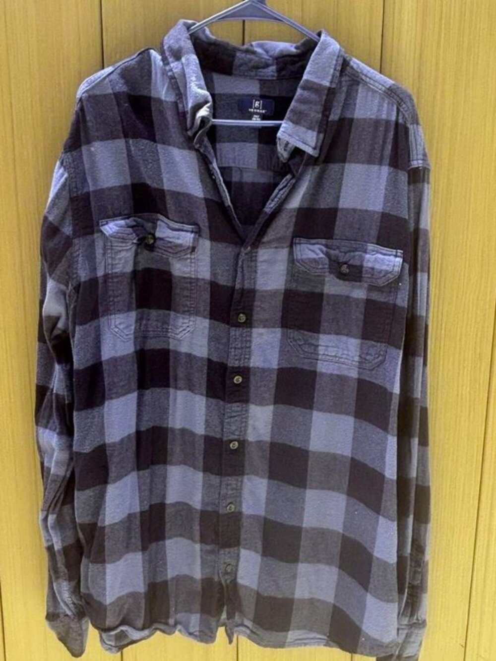 Men's George Button-Up Checkered Flannel